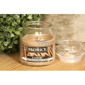 Lima Aroma Dreams Škorica aromatická sviečka pohárik s viečkom 120 g