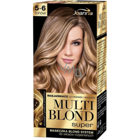 Joanna Multi Blond Super zosvetľovač na vlasy 5-6 tónov melír na vlasy