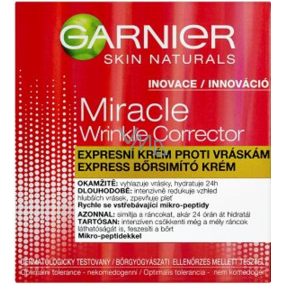 Garnier Skin Naturals Miracle Wrinkle Corrector denný expresný krém proti vráskam 50 ml