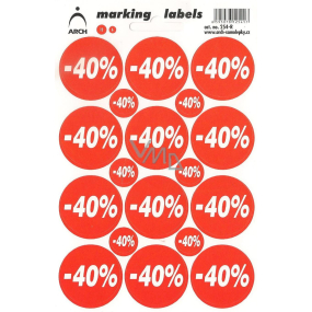 Arch Zľavové etikety -40%