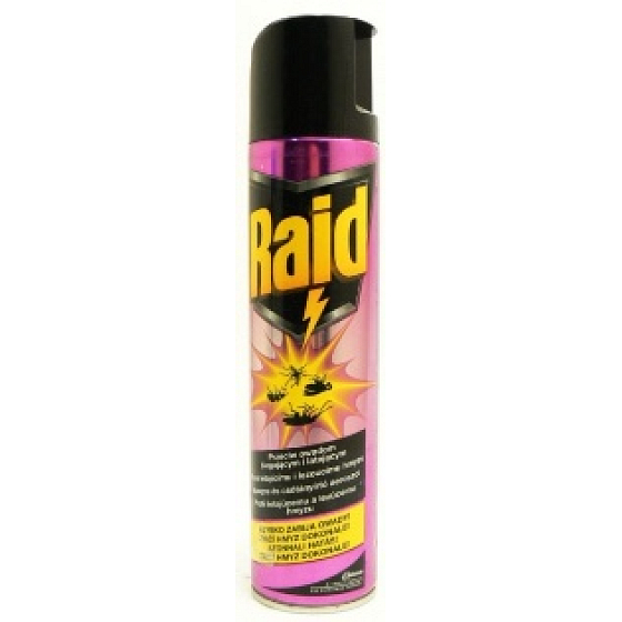 Raid Multi - Insects proti lezúcemu hmyzu sprej 300 ml