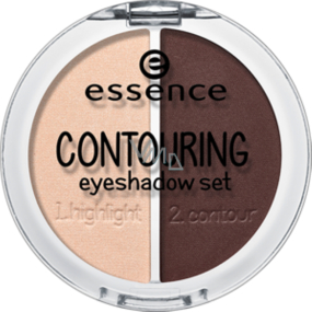 Essence Contouring Eyeshadow Set sada očných tieňov 04 Coffee n Cream 5 g