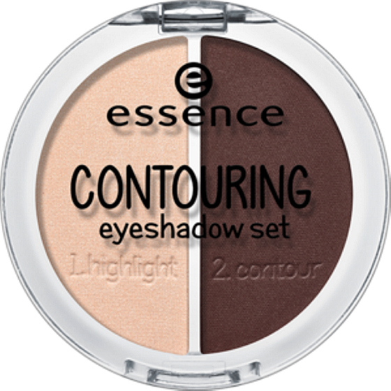 Essence Contouring Eyeshadow Set sada očných tieňov 04 Coffee n Cream 5 g