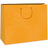 Ditipo Darčeková papierová taška 38 x 10 x 29,2 cm oranžová DAA