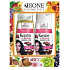 Bione Cosmetics Keratín & Kofeín Makadamiový olej regeneračný šampón na vlasy 260 ml + regeneračný kondicionér 260 ml, kozmetická sada