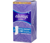 Always Dailies Extra Protect Long Plus s jemnou vôňou slipové intímne vložky 44 kusov