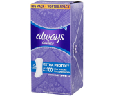 Always Dailies Extra Protect Long Plus s jemnou vôňou slipové intímne vložky 44 kusov