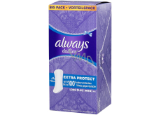 Always Dailies Extra Protect Long Plus s jemnou vôňou slipové intímne vložky 44 kusov