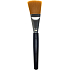 Kozmetický štetec na lícenku rovný plochý oranžový vlas 18 cm 30450