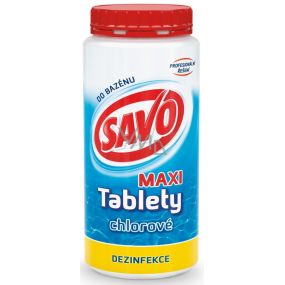 Savo Maxi Chlórové tablety na dezinfekciu bazénov 1,4 kg