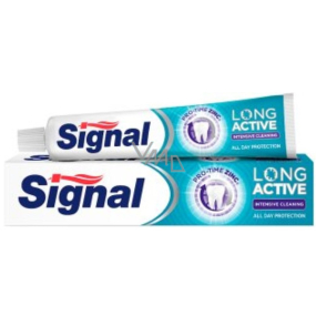 Signal Long Active Intensive Cleaning zubná pasta s antibakteriálnymi účinkami 75 ml