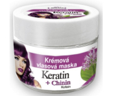 Bion Cosmetics Keratín & Chinín krémová vlasová maska 260 ml