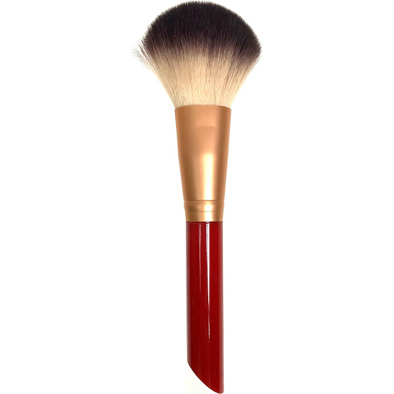 Kozmetický štetec so syntetickými štetinami na púder 17 cm 30350-04