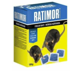 Ratimor Fresh Bait mäkká nástraha vo forme samoobslužných vrecúšok určená na hubenie hlodavcov 150 g