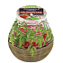 Bolsius Aromatický repelent Citronella v sklenenom dizajne Vonná sviečka Herbs cherry tomatoes 90 x 94 mm