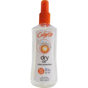 Calypso Dry Oil SPF15 olej na opaľovanie 200 ml