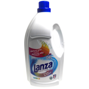 Lanza Fresh & Clean Color gél tekutý prací prostriedok na farebnú bielizeň 90 dávok 4,5 l