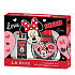 La Rive Disney Minnie Mouse toaletná voda 50 ml + pena do kúpeľa 250 ml, kozmetická sada
