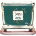 Yankee Candle Frosted Fir - ojíněná jedľa sójová vonná sviečka Elevation strednej sklo 3 knôty 347 g