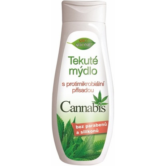 Bion Cosmetics Cannabis tekuté mydlo s protimikrobiálny prísadou 300 ml