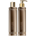 Vivian Gray Crystal Brown telové mlieko 250 ml + sprchový gél 250 ml, kozmetická sada
