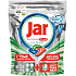 Jar Platinum Plus All in One Quickwash Action Cool Blue kapsule do umývačky riadu 37 kusov