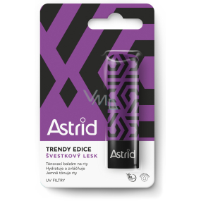 Astrid Trendy Edícia Slivkový lesk tónovací balzam na pery 4,8 g