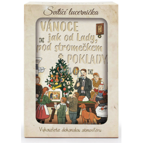 Nekupto Svietiace lucernička Josef Lada Vianoce ako od Lady 13,7 x 20 x 5 cm