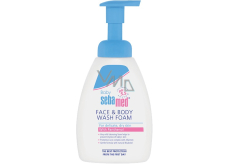Sebamed Baby Umývacia pena na tvár a telo 400 ml
