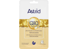 Astrid Q10 Miracle spevňujúce a hydratujúce pleťová textilné maska 20 ml