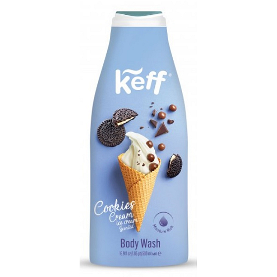 Keff Krémové sušienky umývací gél na telo 500 ml