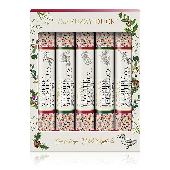 Baylis & Harding Winter Kingdom soľ do kúpeľa 5 x 65 g, kozmetická sada pre ženy