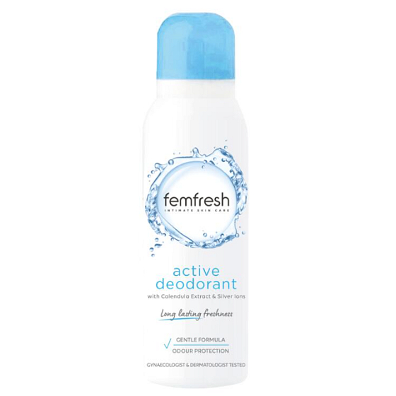 Femfresh Active intímny dezodorant 125 ml