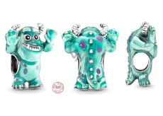 Prívesok Striebro 925 Disney Pixar Monsters Ltd, Sulley, korálik na náramok