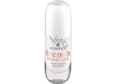 Essence French Manicure French Manicure lak na nechty 02 Rosé on Ice 8 ml