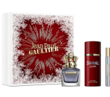 Jean Paul Gaultier Scandal Pour Homme toaletná voda 100 ml + dezodorant v spreji 150 ml + toaletná voda 10 ml, darčeková sada pre mužov