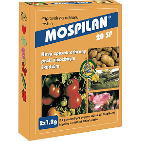 Mospilan 20 SP, insekticíd proti živočíšnym škodcom, 2 × 1,2 g