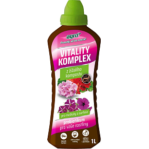 Agro Vitality Komplex hnojivo pre muškáty a surfínie, 1 l