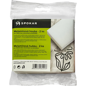 Spokar melamínová hubka, 2 ks