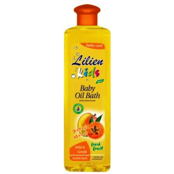 Lilien Kids Mango-papaya olejový kúpeľ pre deti 500 ml