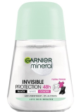 Garnier Mineral Invisible Black & White 48hkuličkový antiperspirant dezodorant roll-on pre ženy 50 ml