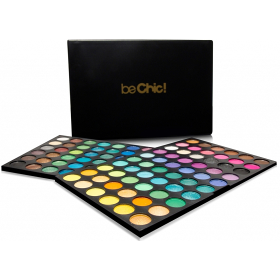 Be Chic! Professional Art Set, paleta 2 x 60 očných tieňov