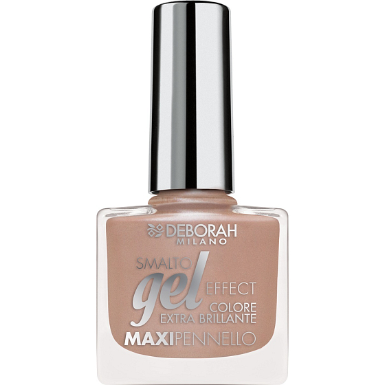 Deborah Milano Gél Effect Nail Enamel gélový lak na nechty 02 Nude Lingerie 11 ml