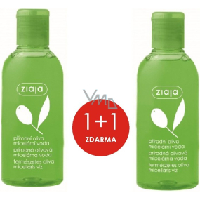Ziaja Oliva micelárna voda pre suchú a normálnu pokožku 2 x 200 ml, duopack