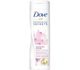 Dove Nourishing Secrets Rozžiarujúca Rituál Lotosový kvet a ryžová voda telové mlieko 250 ml