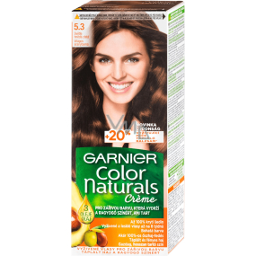 Garnier Color Naturals Créme farba na vlasy 5.3 Svetlo hnedá zlatá