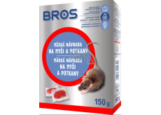 Bros Mäkká návnada na myši, potkany a potkany 150 g