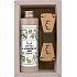 Bohemia Gifts Myslivec Olivový olej sprchový gél 250 ml + drevený motýlik, pre mužov kozmetická sada
