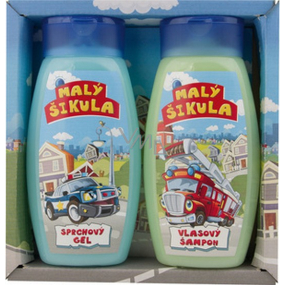 Bohemia Gifts Kids Malý šikula sprchový gél 250 ml + šampón na vlasy 250 ml, kozmetická sada