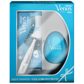 Gillette Venus Bikini Precision + kefa na vlasy bez rukoväti, kozmetická súprava pre ženy